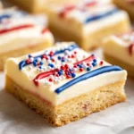 4th of July Sugar Cookie Bars