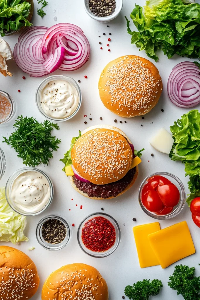 4th of July Hamburger