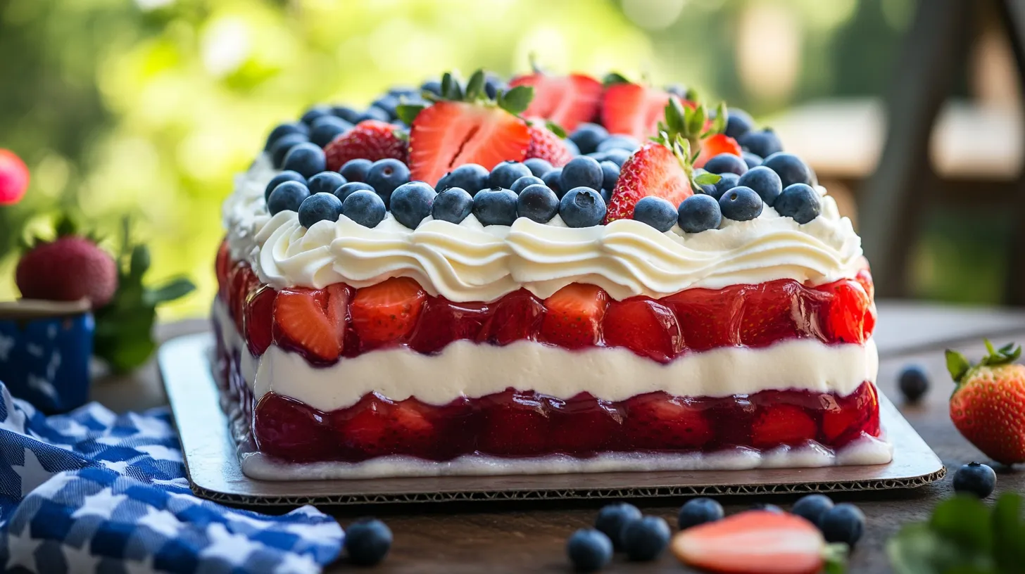4th of July Poke Cake Recipe​