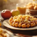 Apple Fritter Waffle Donuts