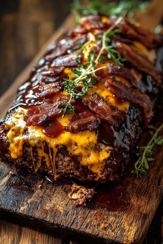 Bacon Double Cheeseburger Meatloaf