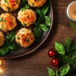 Baked Chicken Ricotta Meatballs