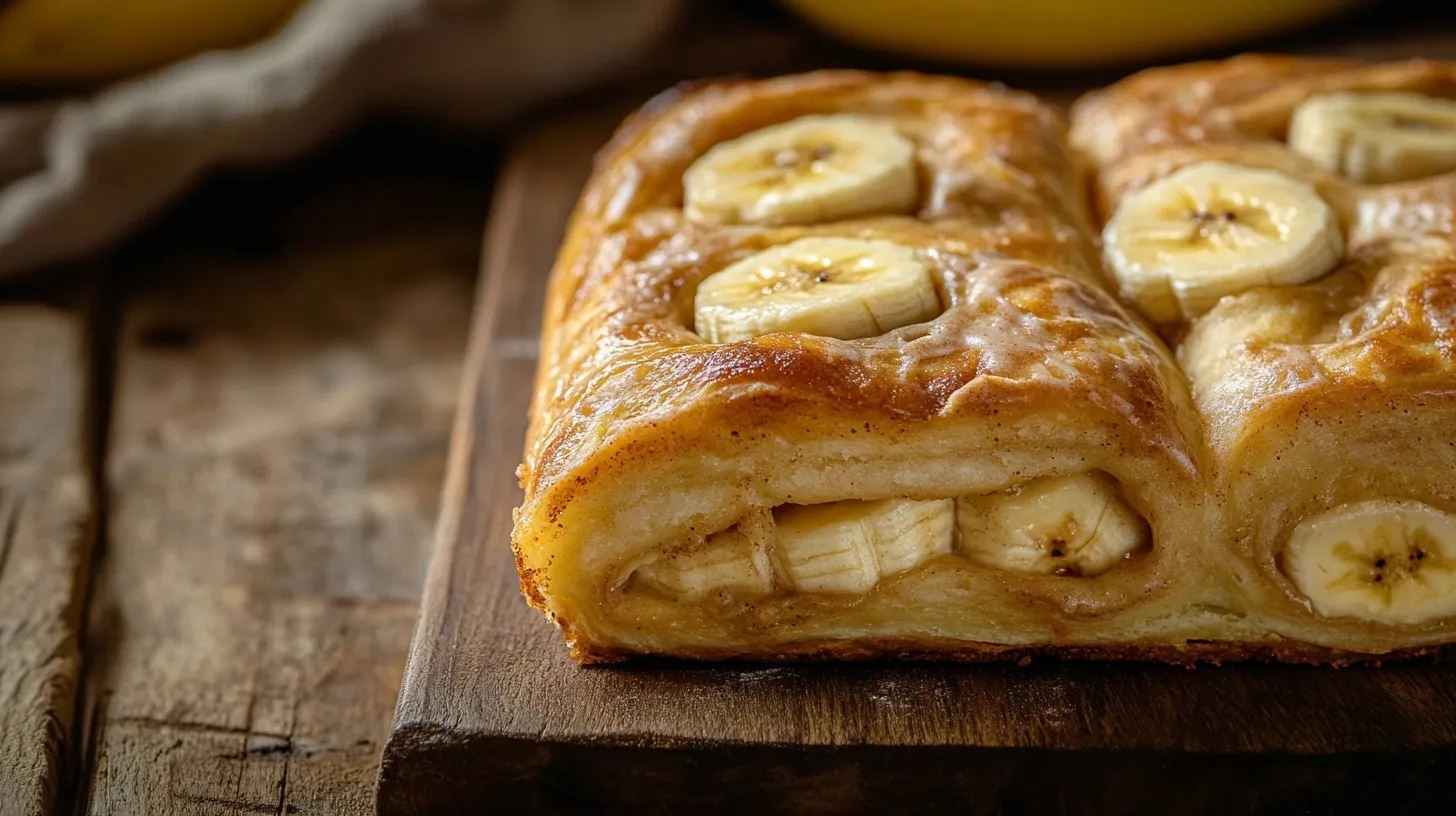 Banana Bread Cinnamon Rolls