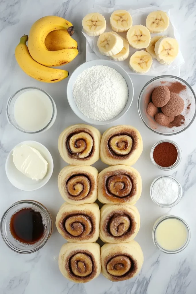 Banana Bread Cinnamon Rolls