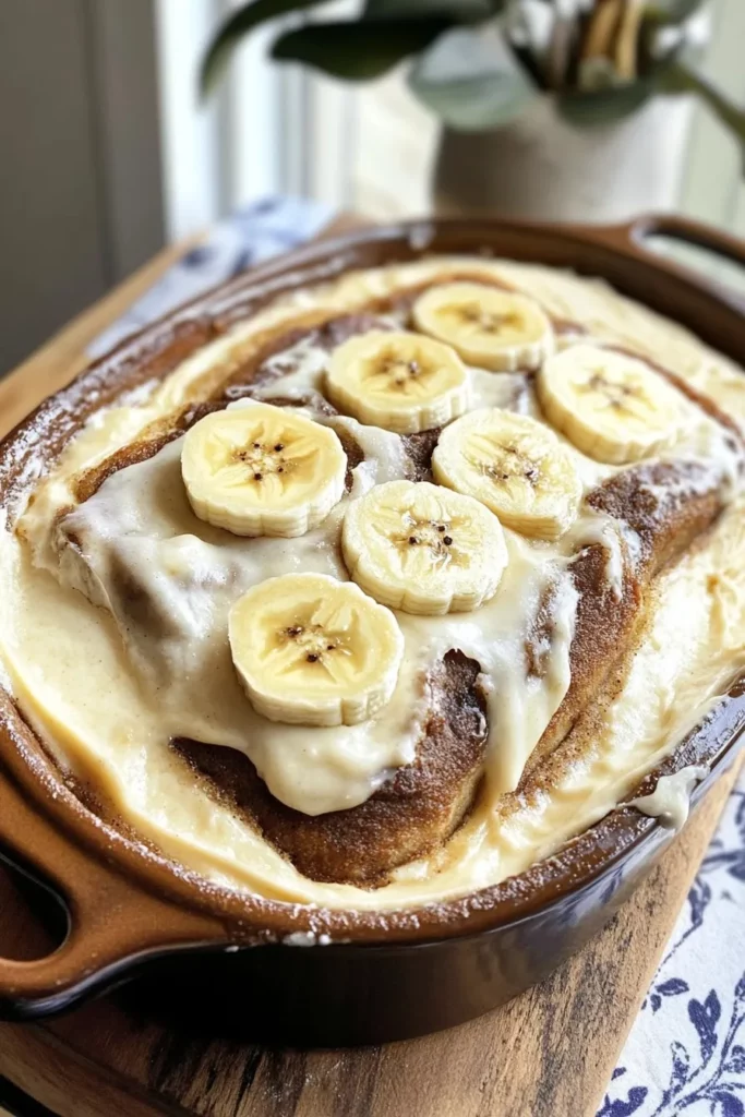 Banana Bread Cinnamon Rolls