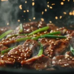 Beef With Garlic Sauce