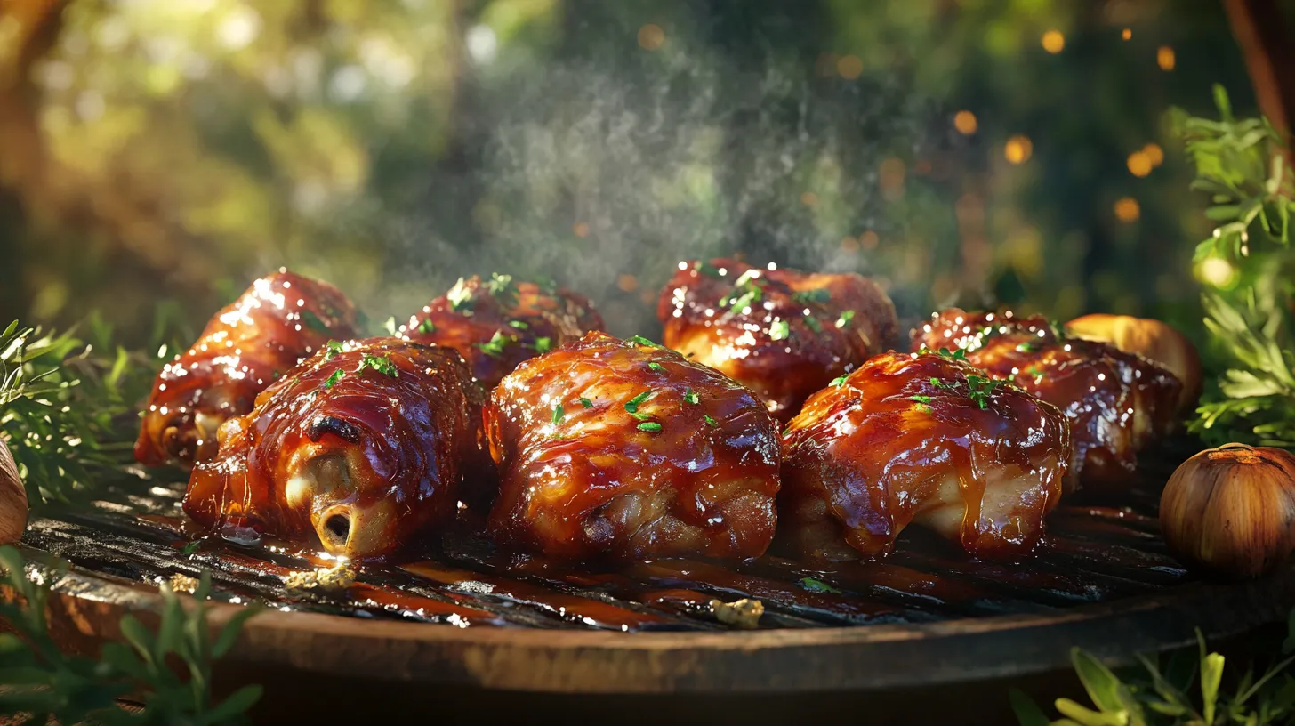 Brown Sugar BBQ Chicken Thighs That Sizzle with Flavor