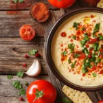 Cheesy Rotel Ranch Queso