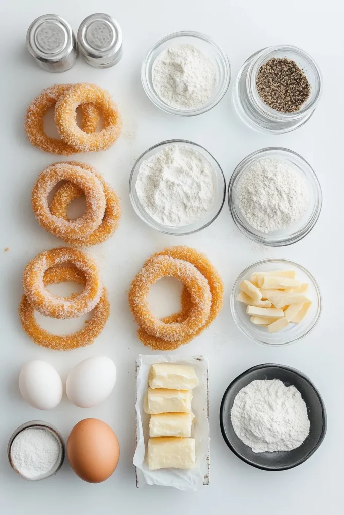 Cheesy Stuffed Mozzarella Onion Rings