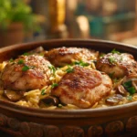 Chicken Marsala Orzo