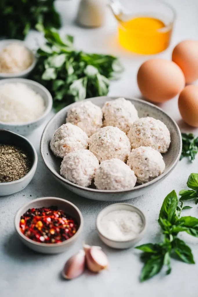 Chicken Ricotta Meatballs