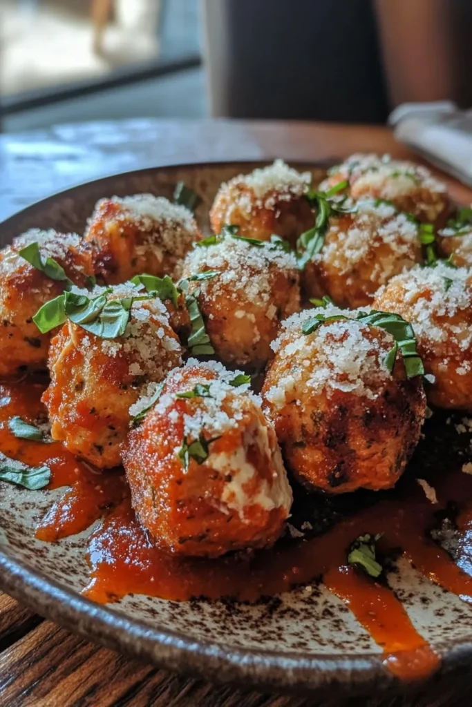 Chicken Ricotta Meatballs