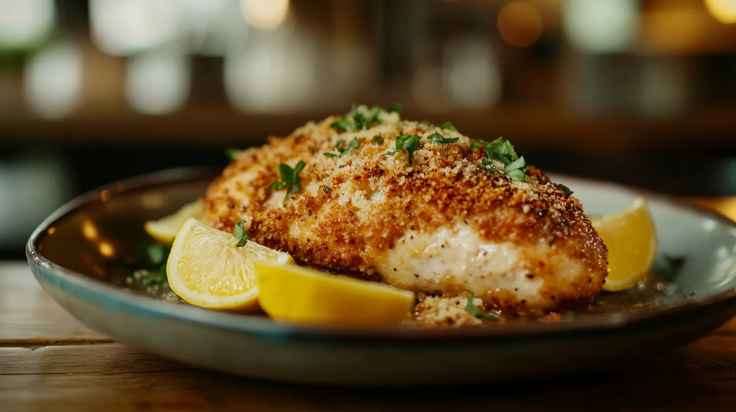 Chicken with Parmesan Crust