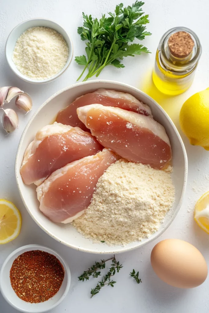 Chicken with Parmesan Crust