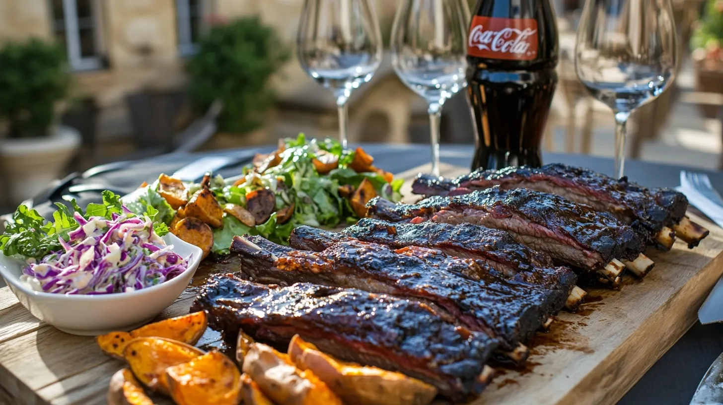 Coca-Cola Glazed Ribs with Spicy Sauce