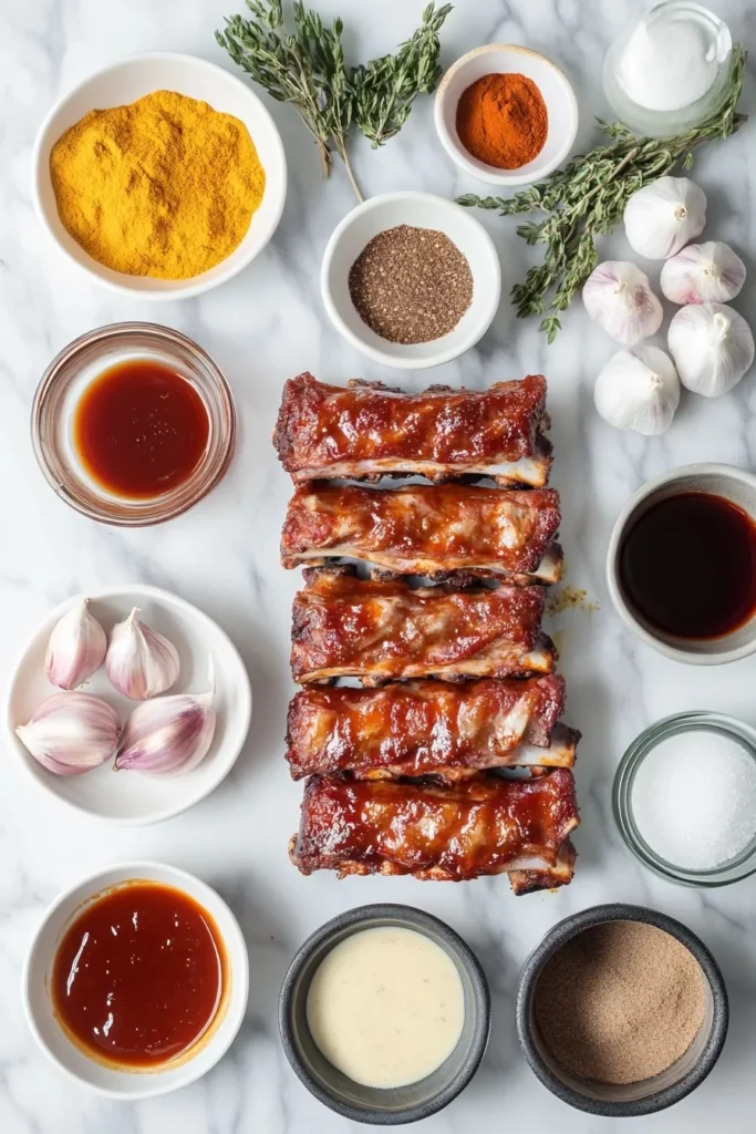 Coca-Cola Glazed Ribs with Spicy Sauce