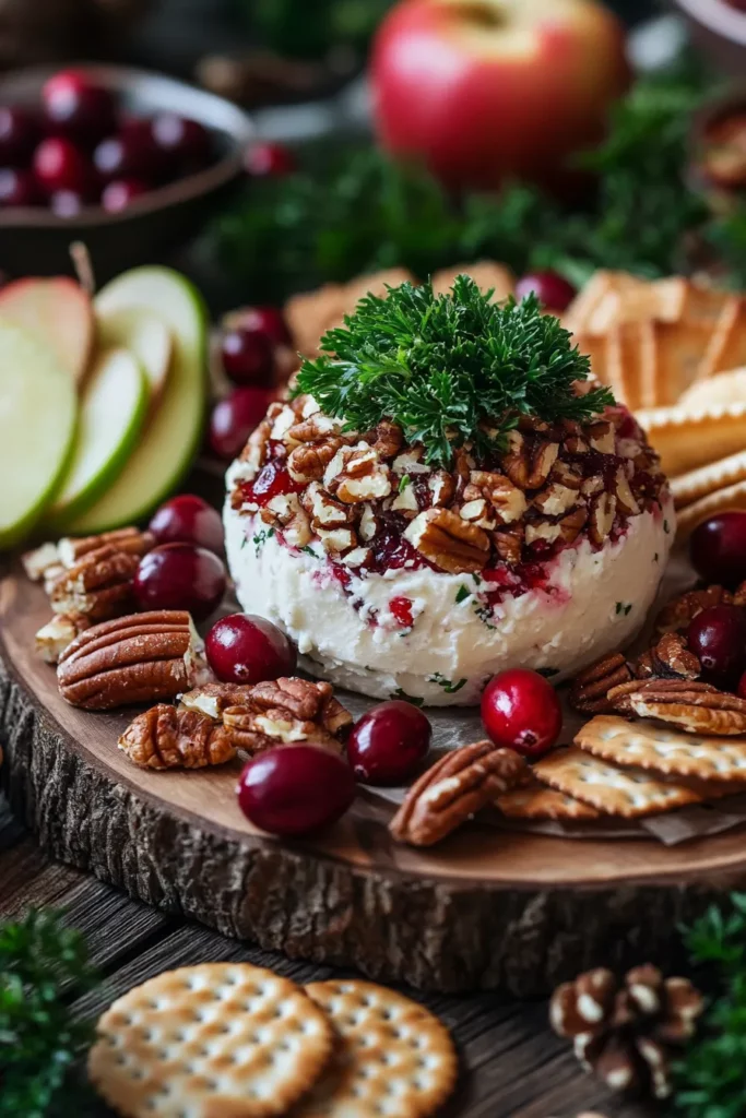 Cranberry Pecan Cheese Ball