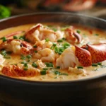 Creamy Lobster and Crab Bisque