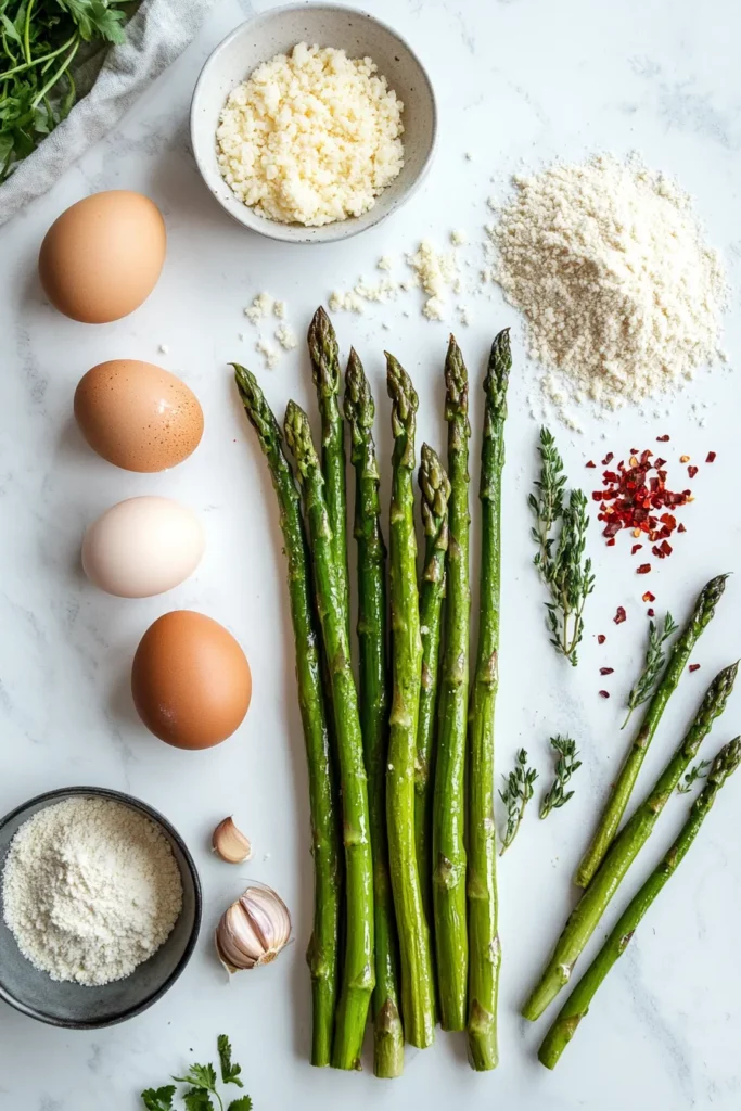 Crispy Asparagus Asiago Spears