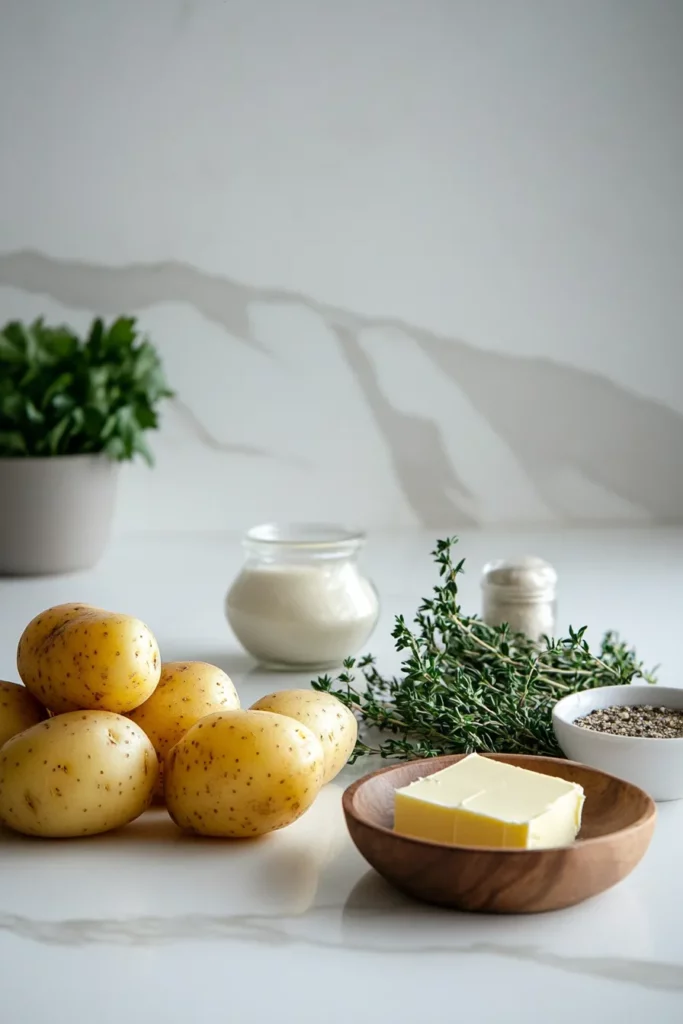 Crispy Garlic Butter Potatoes Recipe