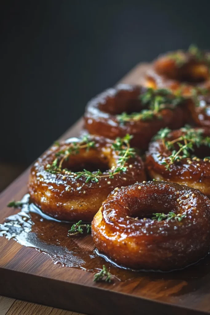 Crispy Venison Doughnuts with Tangy Mustard Glaze You Have to Taste to Believe