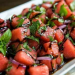 Feta Watermelon Salad