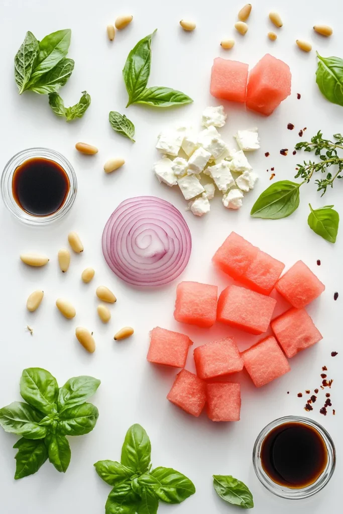 Feta Watermelon Salad