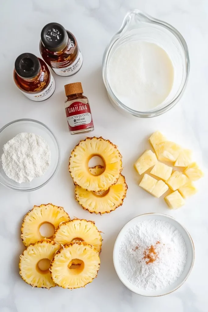 Fried Piña Colada Rings