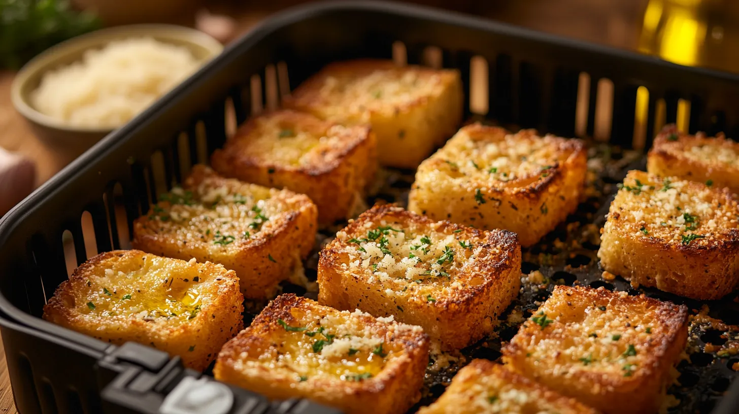 Frozen Garlic Bread In Air Fryer