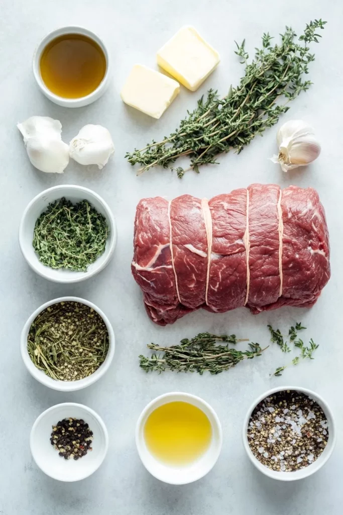 Garlic Butter Herb-Crusted Beef Tenderloin Flames Up the Grill