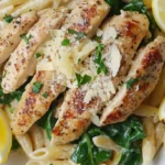 Garlic Parmesan Chicken Pasta