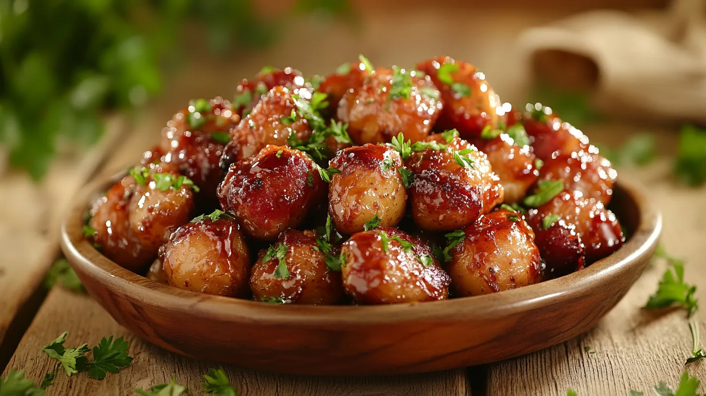 Honey Bacon Roasted Potatoes