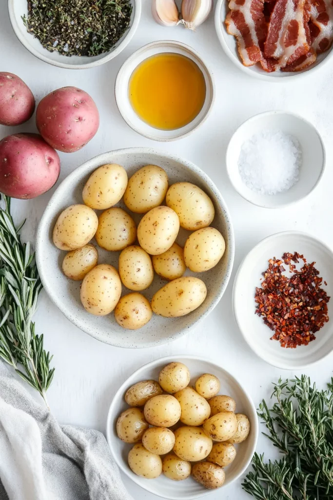Honey Bacon Roasted Potatoes