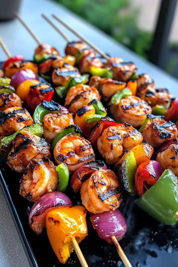 Juicy Margarita Grilled Shrimp Kabobs