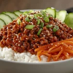 Korean Ground Beef Bowl