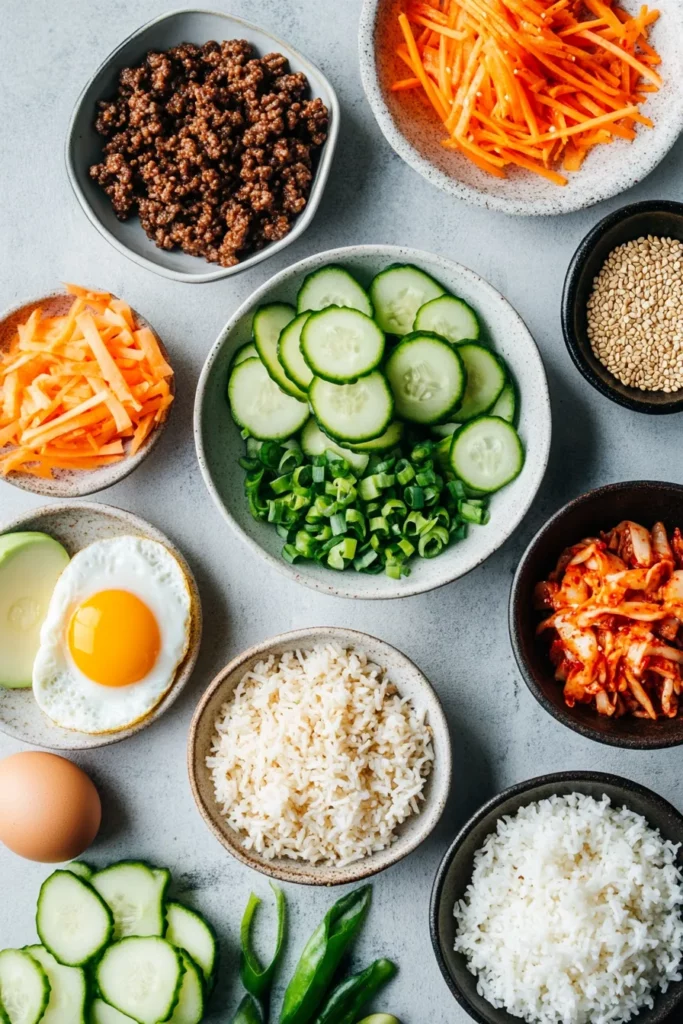 Korean Ground Beef Bowl