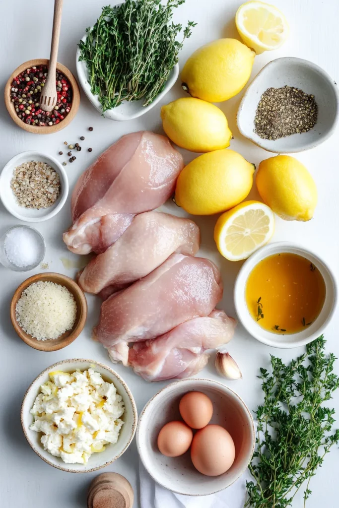 Lemon Pecorino Chicken