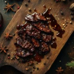 Maple Infused Venison Jerky with a Smoky Twist