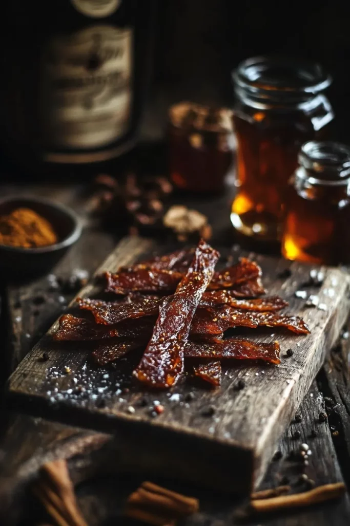 Maple Infused Venison Jerky with a Smoky Twist