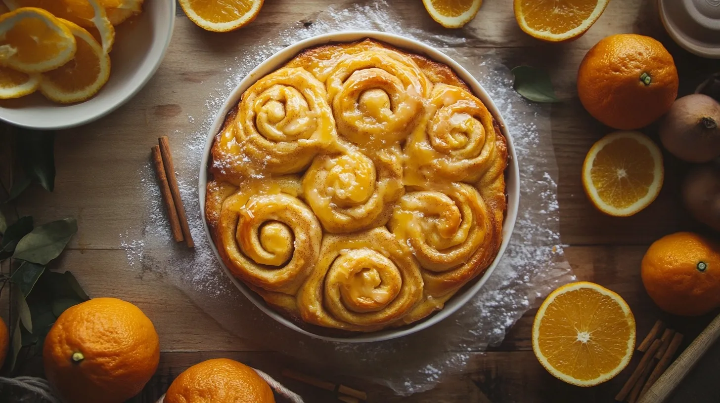 Orange Cinnamon Rolls​