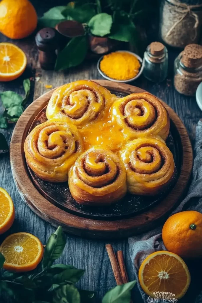 Orange Cinnamon Rolls​