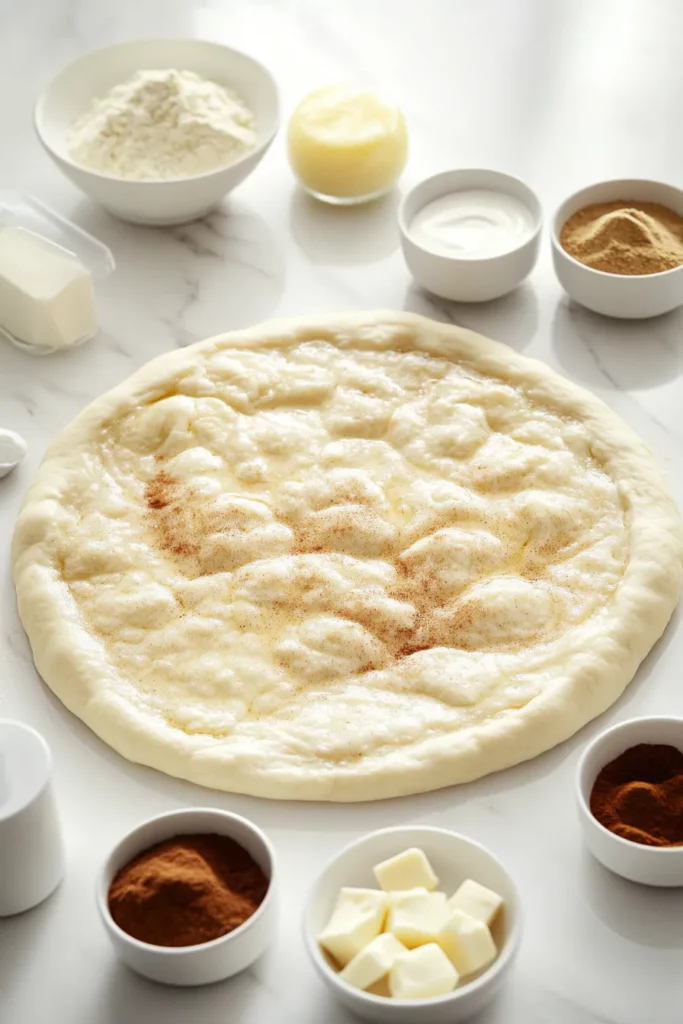 Pizza Dough Cinnamon Rolls