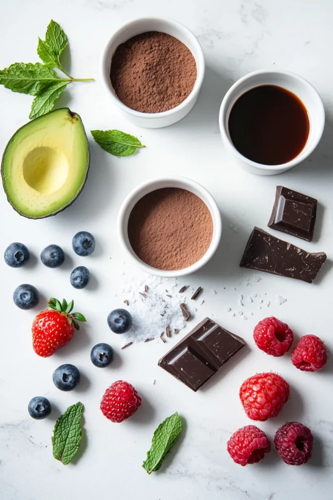 Rich and Silky Vegan Chocolate Mousse with Coconut Cream