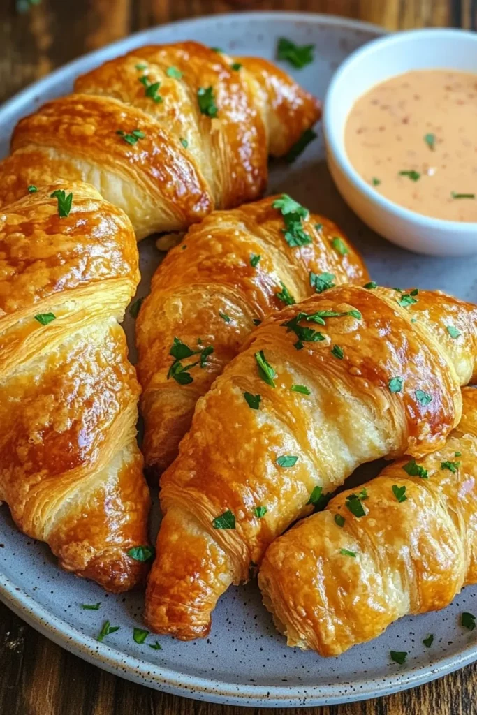 Rotel Sausage and Cream Cheese Crescents
