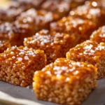 Salted Caramel Rice Krispie Treats