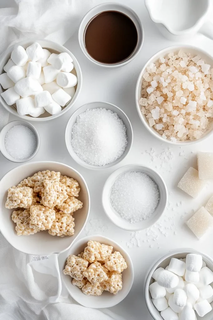 Salted Caramel Rice Krispie Treats