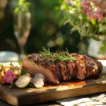 Smoked Brisket with Sweet Onion Jam