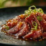 Sticky Soy Garlic BBQ Beef with Crispy Edges and Bold Flavor