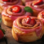 Strawberry Cinnamon Rolls