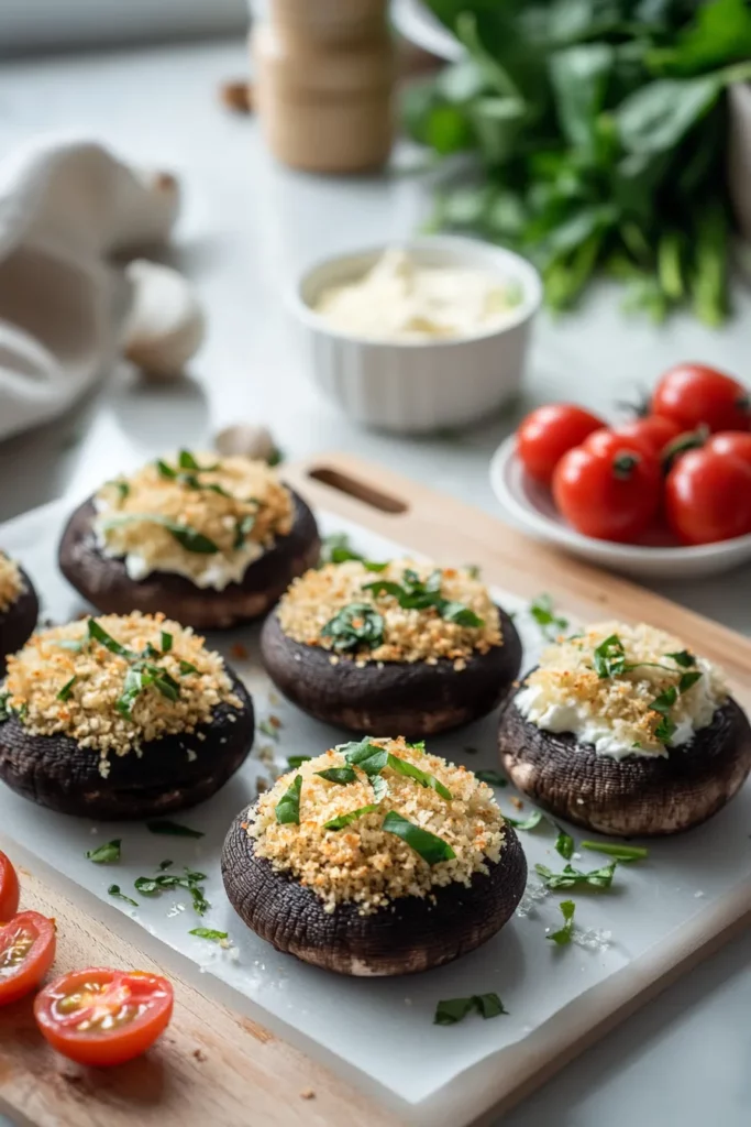 Stuffed Portobello Mushrooms